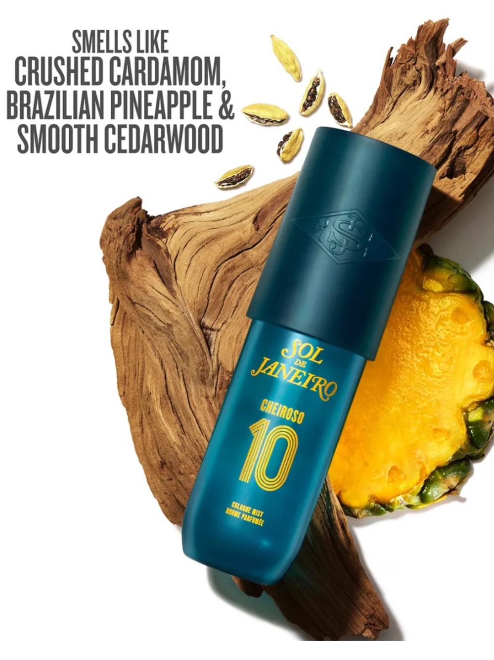 Sol de Janeiro Cheiroso 10 Men's Mist, fresh and energized, 3 fl oz/ 90 ml